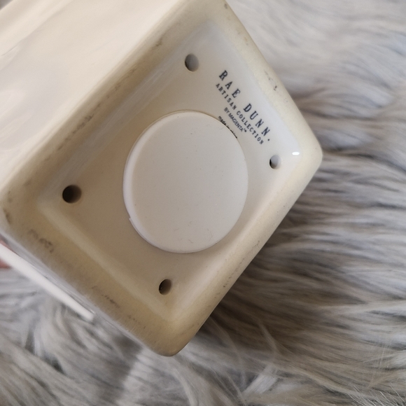 RAE DUNN LL "CHIRP" Birdhouse With Bird On Back By - Picture 5 of 6